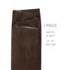 WENNALIFE Genius Weft Tape in Hair Extensions Human Hair 18 inch 50g Balayage Dark Brown Mixed Chestnut Brown Tape Ins Luxury Remy Hair Extensions Invisible Fuller Volume Reusable 31 Wide Weft(#4 Chocolate Brown)