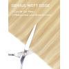 WENNALIFE Genius Weft Tape in Hair Extensions Human Hair 18 inch 50g Balayage Dark Brown Mixed Chestnut Brown Tape Ins Luxury Remy Hair Extensions Invisible Fuller Volume Reusable 31 Wide Weft(#16/22 Light Blonde Highlighted Golden Blonde)