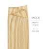 WENNALIFE Genius Weft Tape in Hair Extensions Human Hair 18 inch 50g Balayage Dark Brown Mixed Chestnut Brown Tape Ins Luxury Remy Hair Extensions Invisible Fuller Volume Reusable 31 Wide Weft(#16/22 Light Blonde Highlighted Golden Blonde)