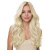 WENNALIFE Genius Weft Tape in Hair Extensions Human Hair 18 inch 50g Balayage Dark Brown Mixed Chestnut Brown Tape Ins Luxury Remy Hair Extensions Invisible Fuller Volume Reusable 31 Wide Weft(#60A Platinum Blonde)