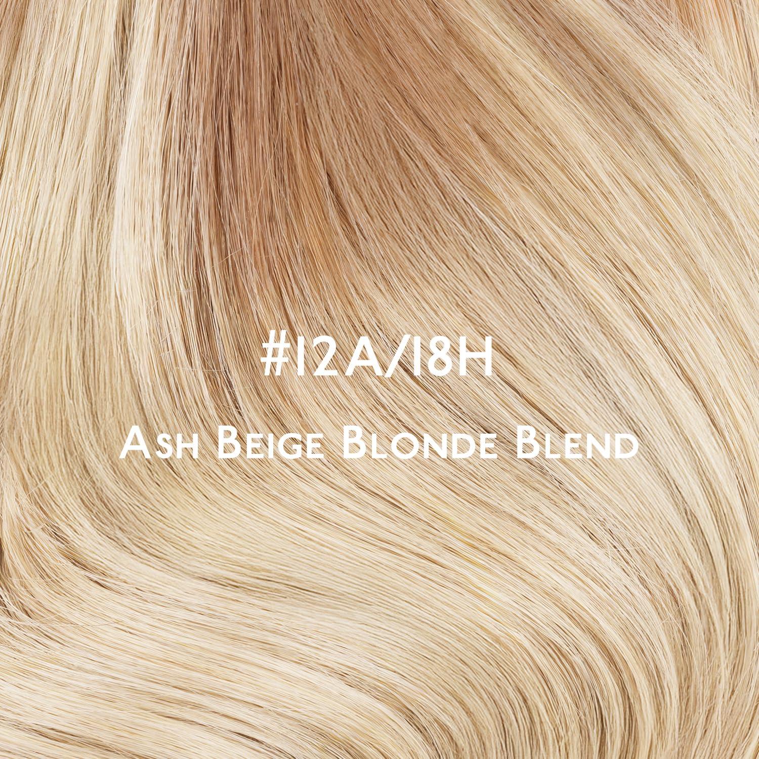 imageWENNALIFE Invisi Edge Tape in Hair Extensions Human Hair 16 Inch 50g 20pcs Muted Light Brown Brunette Invisible Luxury Remy Hair Extensions Natural Seamless Injected Tape Ins Extensiones De CabelloIN12A18H Ash Beige Blonde Blend
