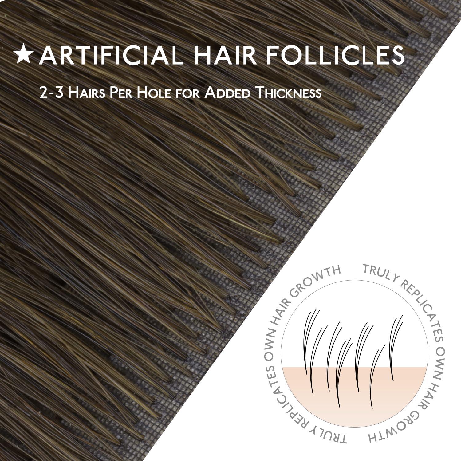 imageWENNALIFE Invisi Edge Tape in Hair Extensions Human Hair 16 Inch 50g 20pcs Muted Light Brown Brunette Invisible Luxury Remy Hair Extensions Natural Seamless Injected Tape Ins Extensiones De CabelloIN4274 Balayage Chocolate Brown to Caramel Blonde