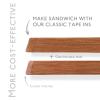 WENNALIFE Invisi Edge Tape in Hair Extensions Human Hair, 16 Inch 50g 20pcs Muted Light Brown Brunette Invisible Luxury Remy Hair Extensions Natural Seamless Injected Tape Ins Extensiones De Cabello(IN#330 Cinnamon Terra Copper)