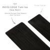 WENNALIFE Invisi Edge Tape in Hair Extensions Human Hair, 16 Inch 50g 20pcs Muted Light Brown Brunette Invisible Luxury Remy Hair Extensions Natural Seamless Injected Tape Ins Extensiones De Cabello(IN#1B Natural Black)