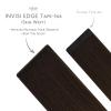 WENNALIFE Invisi Edge Tape in Hair Extensions Human Hair, 16 Inch 50g 20pcs Muted Light Brown Brunette Invisible Luxury Remy Hair Extensions Natural Seamless Injected Tape Ins Extensiones De Cabello(IN#1/2/4 Ombre Dark Brown to Light Chestnut Brown)