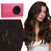 WENNALIFE Invisi Edge Tape in Hair Extensions Human Hair, 16 Inch 50g 20pcs Muted Light Brown Brunette Invisible Luxury Remy Hair Extensions Natural Seamless Injected Tape Ins Extensiones De Cabello(IN#2A Light Dark Brown)