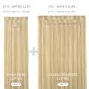 WENNALIFE Invisi Edge Clip in Hair Extensions Real Human Hair, 18 Inch 130g 7pcs Ombre Walnut Brown to Ash Brown and Bleach Blonde Seamless Clip in Extensions Remy Hair Clip Ins Invisible PU Skin Weft(I-#16/22 Light Blonde Highlighted Golden Blonde)