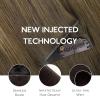 WENNALIFE Invisi Edge Clip in Hair Extensions Real Human Hair, 18 Inch 130g 7pcs Ombre Walnut Brown to Ash Brown and Bleach Blonde Seamless Clip in Extensions Remy Hair Clip Ins Invisible PU Skin Weft(I-#3/8/613 Ombre Walnut Brown to Ash Brown and Bleach Blonde)