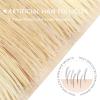 WENNALIFE Invisi Edge Clip in Hair Extensions Real Human Hair, 18 Inch 130g 7pcs Ombre Walnut Brown to Ash Brown and Bleach Blonde Seamless Clip in Extensions Remy Hair Clip Ins Invisible PU Skin Weft(I-#18F/60A Balayage Light Wheat Platinum Blonde)