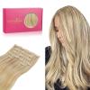 L-#16/22 Light Blonde Highlighted Golden Blonde