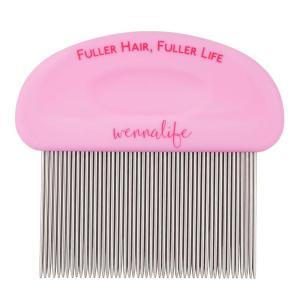 WENNALIFE Tape in Extension Remover Comb, Fine Teeth Glue Residue Cleaning Hair Comb for Tape in Extensions, Eeffective Remover Without Pulling, Ergonomic Safe Rounded Design for Salon & Home Use