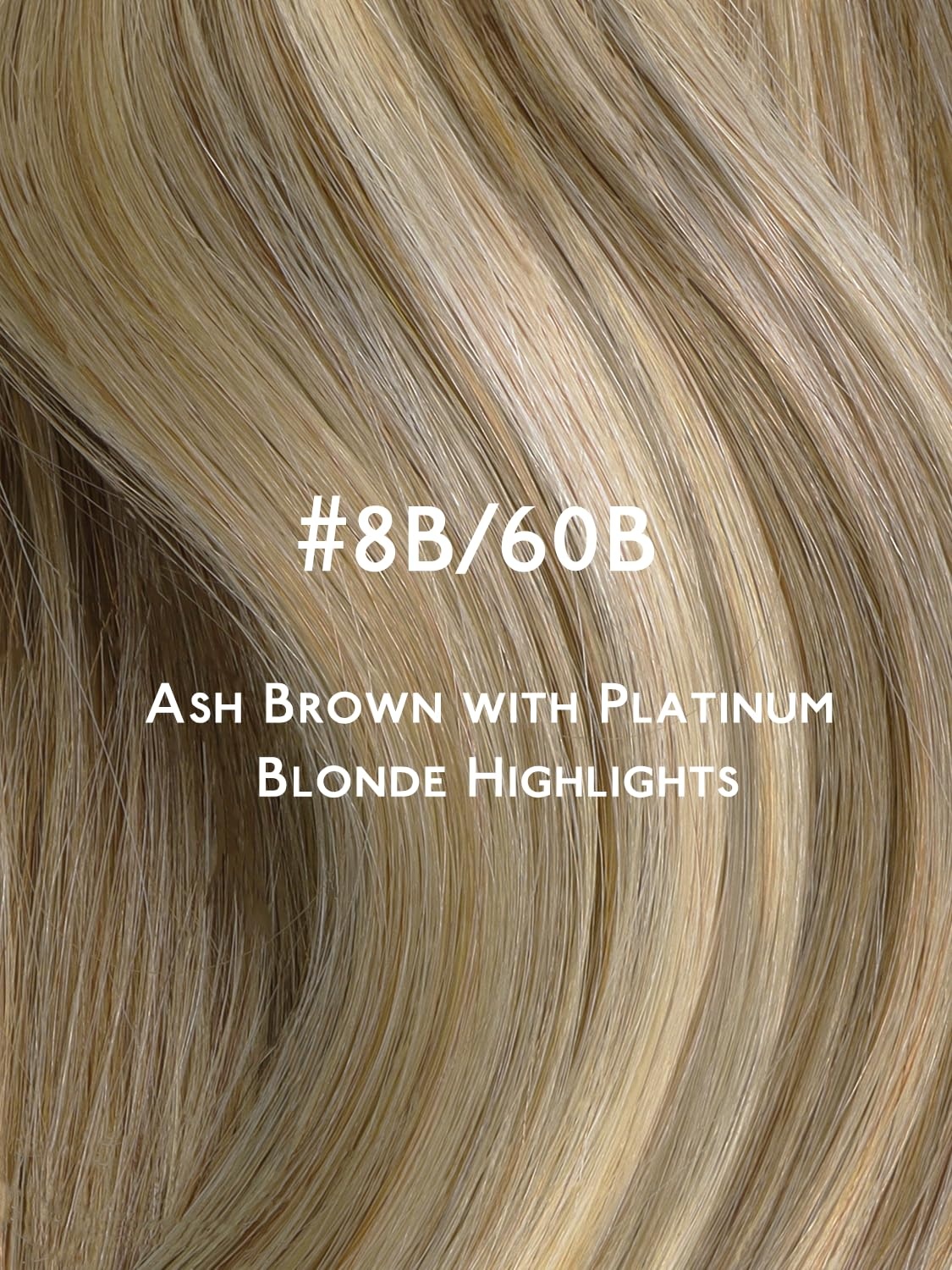 imageWENNALIFE Genius Seamless Tape in Hair Extensions Real Human Hair 18 inch 50g 20pcs Light Ash Brown Tape in Hair Extensions Remy Human Hair Luxury Invisible Straight Hand Tied Inspired Edge Tape ins8cm8B60B Ash Brown with Platinum Blonde Highlights