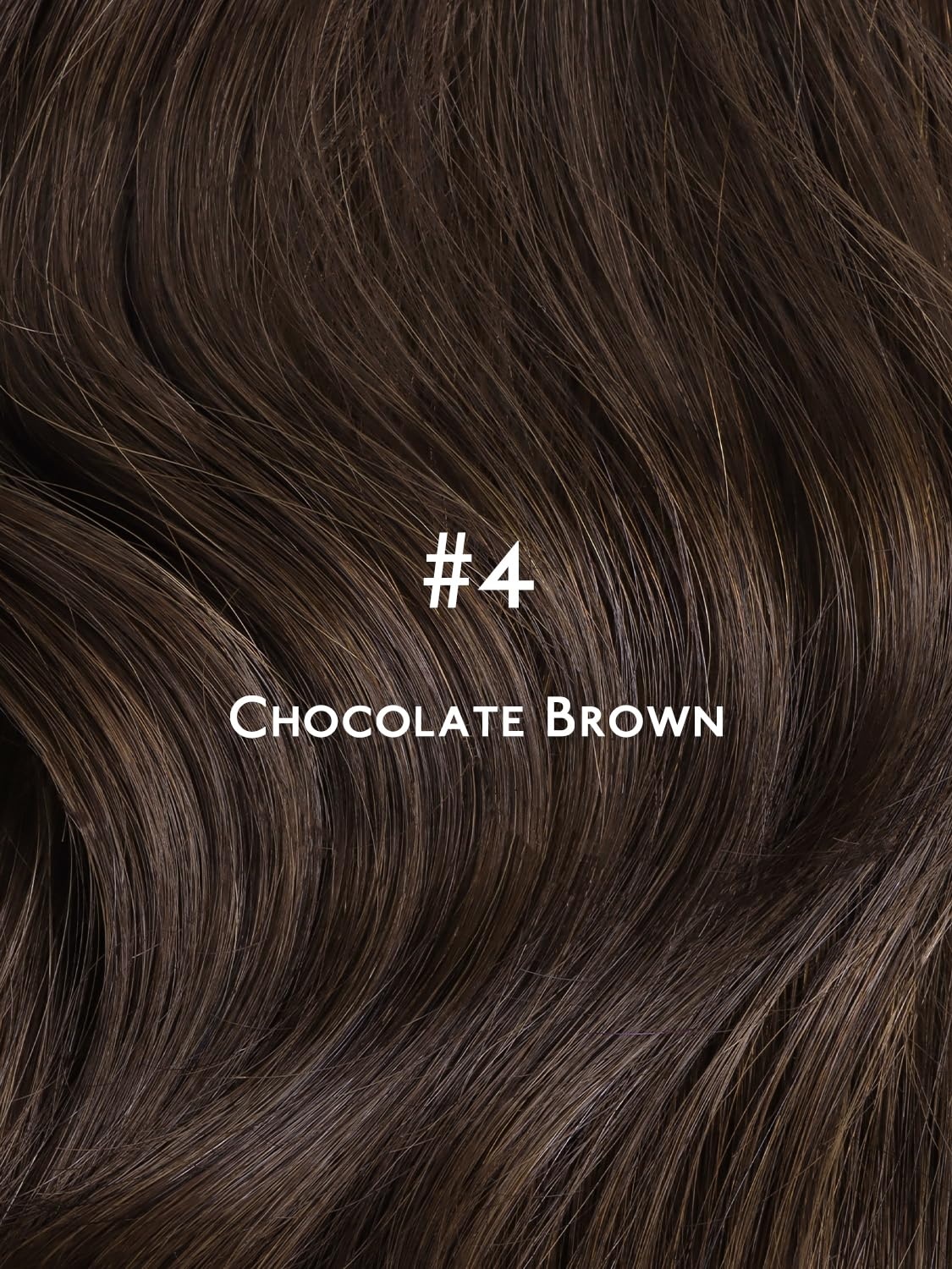 imageWENNALIFE Genius Seamless Tape in Hair Extensions Real Human Hair 18 inch 50g 20pcs Light Ash Brown Tape in Hair Extensions Remy Human Hair Luxury Invisible Straight Hand Tied Inspired Edge Tape insG4 Chocolate Brown