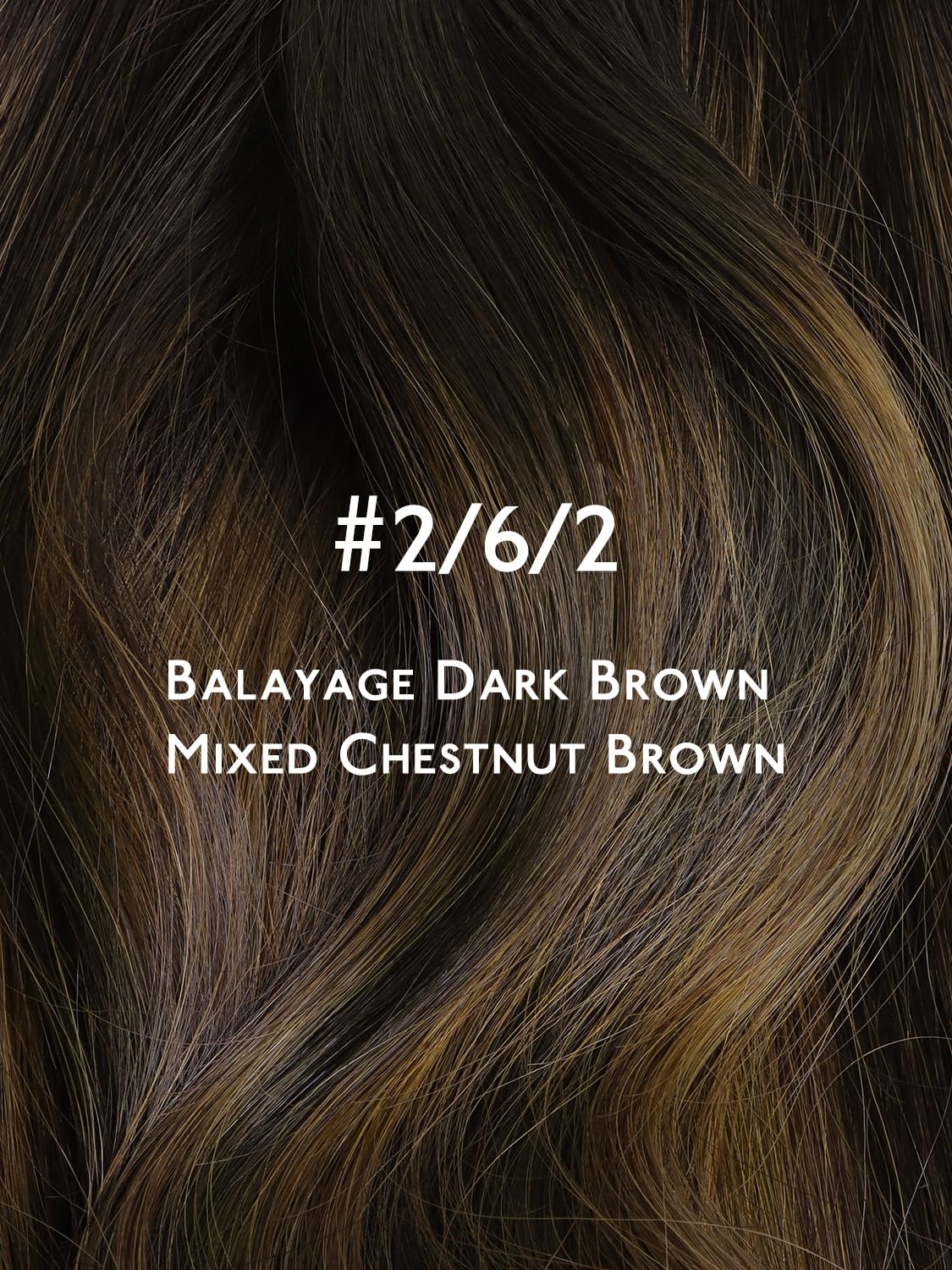 imageWENNALIFE Genius Seamless Tape in Hair Extensions Real Human Hair 18 inch 50g 20pcs Light Ash Brown Tape in Hair Extensions Remy Human Hair Luxury Invisible Straight Hand Tied Inspired Edge Tape insC262 Balayage Dark Brown Mixed Chestnut Brown
