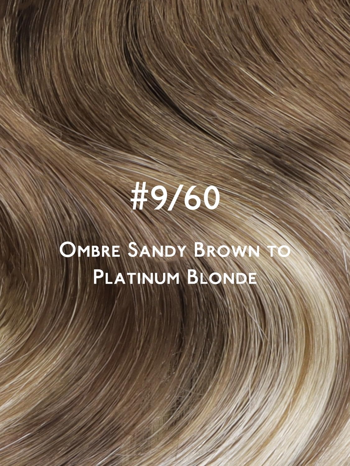 imageWENNALIFE Genius Seamless Tape in Hair Extensions Real Human Hair 18 inch 50g 20pcs Light Ash Brown Tape in Hair Extensions Remy Human Hair Luxury Invisible Straight Hand Tied Inspired Edge Tape ins8cm960 Ombre Sandy Brown to Platinum Blonde