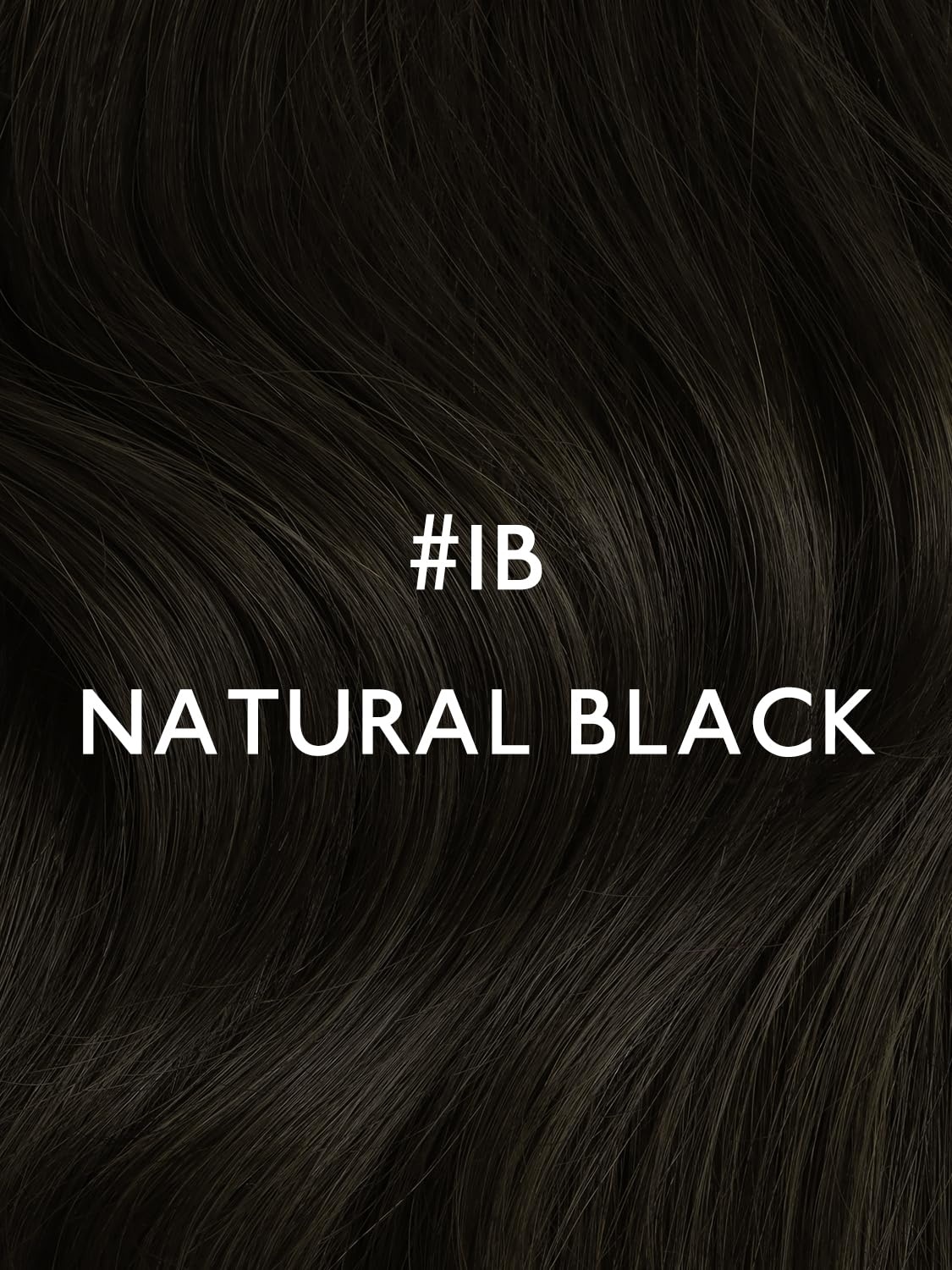 imageWENNALIFE Genius Seamless Tape in Hair Extensions Real Human Hair 18 inch 50g 20pcs Light Ash Brown Tape in Hair Extensions Remy Human Hair Luxury Invisible Straight Hand Tied Inspired Edge Tape ins8cm1B Natural Black