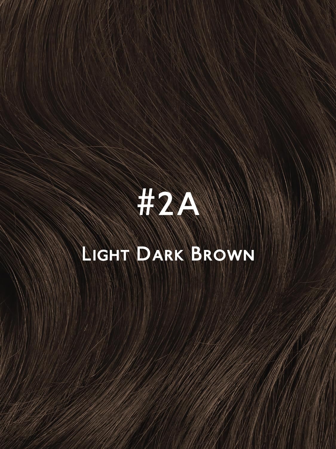 imageWENNALIFE Genius Seamless Tape in Hair Extensions Real Human Hair 18 inch 50g 20pcs Light Ash Brown Tape in Hair Extensions Remy Human Hair Luxury Invisible Straight Hand Tied Inspired Edge Tape insG2A Light Dark Brown