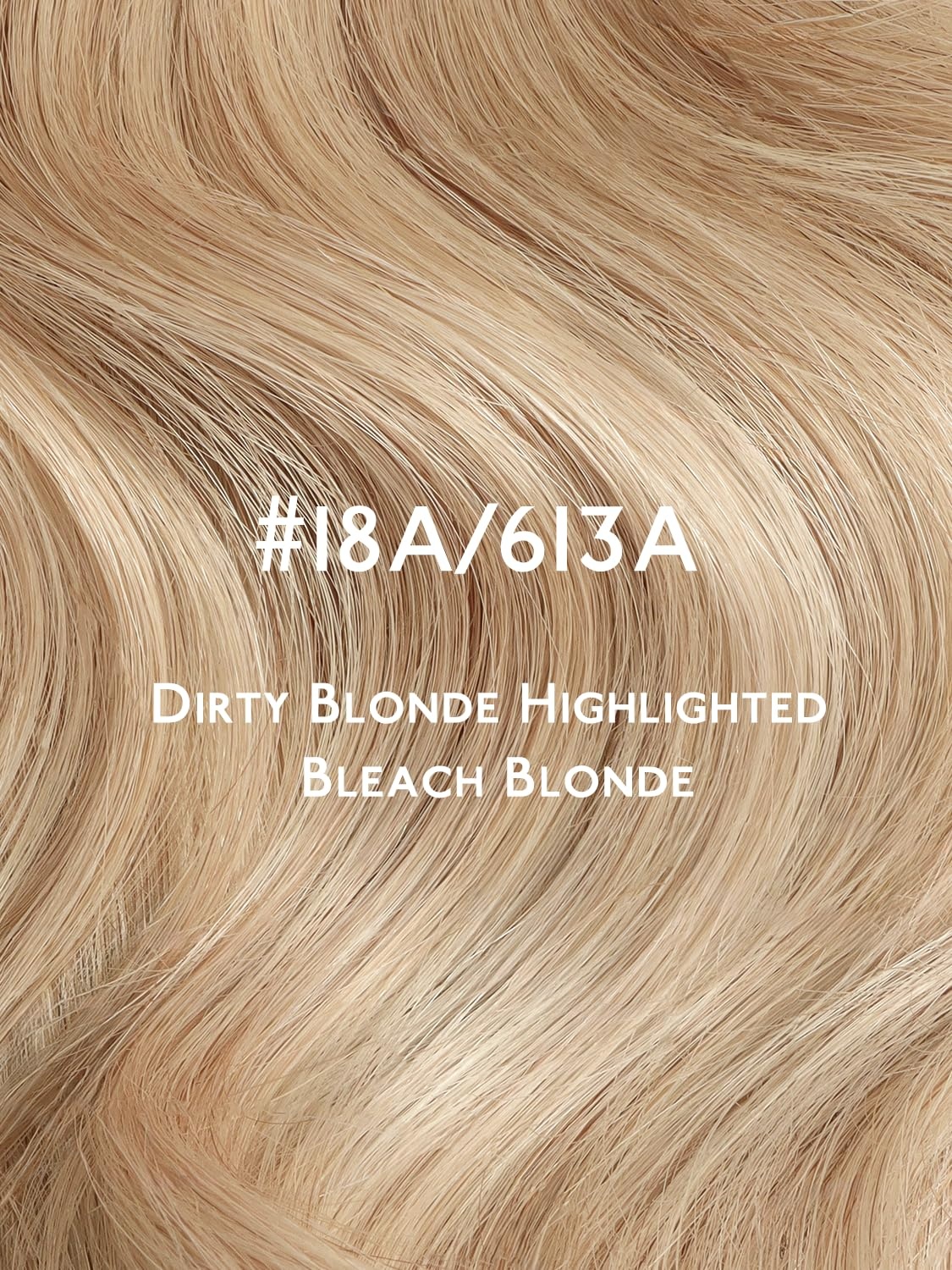 imageWENNALIFE Genius Seamless Tape in Hair Extensions Real Human Hair 18 inch 50g 20pcs Light Ash Brown Tape in Hair Extensions Remy Human Hair Luxury Invisible Straight Hand Tied Inspired Edge Tape ins8cm18A613A Dirty Blonde Highlighted Bleach Blonde