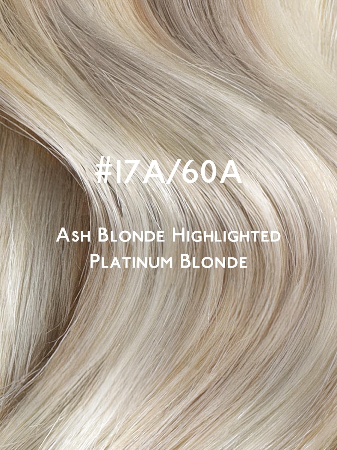 imageWENNALIFE Genius Seamless Tape in Hair Extensions Real Human Hair 18 inch 50g 20pcs Light Ash Brown Tape in Hair Extensions Remy Human Hair Luxury Invisible Straight Hand Tied Inspired Edge Tape insG17A60A Ash Blonde Highlighted Platinum Blonde