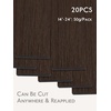 WENNALIFE Genius Seamless Tape in Hair Extensions Real Human Hair, 18 inch 50g 20pcs Light Ash Brown Tape in Hair Extensions Remy Human Hair Luxury Invisible Straight Hand Tied Inspired Edge Tape ins(G-#4 Chocolate Brown)