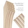 WENNALIFE Genius Seamless Tape in Hair Extensions Real Human Hair, 18 inch 50g 20pcs Light Ash Brown Tape in Hair Extensions Remy Human Hair Luxury Invisible Straight Hand Tied Inspired Edge Tape ins(8cm-#18F/60A Balayage Light Wheat Platinum Blonde)