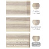 WENNALIFE Genius Seamless Tape in Hair Extensions Real Human Hair, 18 inch 50g 20pcs Light Ash Brown Tape in Hair Extensions Remy Human Hair Luxury Invisible Straight Hand Tied Inspired Edge Tape ins(G-#17A/60A Ash Blonde Highlighted Platinum Blonde)