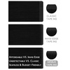 WENNALIFE Genius Seamless Tape in Hair Extensions Real Human Hair, 18 inch 50g 20pcs Light Ash Brown Tape in Hair Extensions Remy Human Hair Luxury Invisible Straight Hand Tied Inspired Edge Tape ins(G-#1 Jet Black)