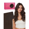 WENNALIFE Genius Seamless Tape in Hair Extensions Real Human Hair, 18 inch 50g 20pcs Light Ash Brown Tape in Hair Extensions Remy Human Hair Luxury Invisible Straight Hand Tied Inspired Edge Tape ins(G-#4 Chocolate Brown)