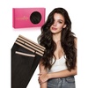 WENNALIFE Genius Seamless Tape in Hair Extensions Real Human Hair, 18 inch 50g 20pcs Light Ash Brown Tape in Hair Extensions Remy Human Hair Luxury Invisible Straight Hand Tied Inspired Edge Tape ins(C-#2 Dark Brown)