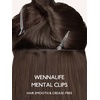 WENNALIFE 4.5cm & 9cm Duck Bill Clips, 40 PCS Metal Alligator Curl Hair Clips with Holes, Stainless Steel Sectioning Clips for Hair Cutting, Styling & Coloring, Strong Grip, Rust-Resistant, #Silver(DKBCLIP)