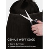 WENNALIFE Genius Weft Tape in Hair Extensions Human Hair 18 Inch 60g Natural Black Tape Ins Luxury Remy Hair Extensions Invisible Fuller Volume Reusable 10″ Wide Weft(#1B Natural Black)