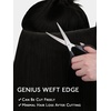 WENNALIFE Genius Weft Tape in Hair Extensions Human Hair 18 Inch 60g Natural Black Tape Ins Luxury Remy Hair Extensions Invisible Fuller Volume Reusable 10″ Wide Weft(#1 Jet Black)