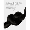 WENNALIFE Genius Weft Tape in Hair Extensions Human Hair 18 Inch 60g Natural Black Tape Ins Luxury Remy Hair Extensions Invisible Fuller Volume Reusable 10″ Wide Weft(#1B Natural Black)