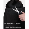 WENNALIFE Genius Weft Tape in Hair Extensions Human Hair 18 Inch 60g Natural Black Tape Ins Luxury Remy Hair Extensions Invisible Fuller Volume Reusable 10″ Wide Weft(#17A/60A Ash Blonde Highlighted Platinum Blonde)
