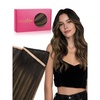 WENNALIFE Genius Weft Tape in Hair Extensions Human Hair 18 Inch 60g Natural Black Tape Ins Luxury Remy Hair Extensions Invisible Fuller Volume Reusable 10″ Wide Weft(#2/6/2 Balayage Dark Brown Mixed Chestnut Brown)
