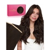 WENNALIFE Genius Weft Tape in Hair Extensions Human Hair 18 Inch 60g Natural Black Tape Ins Luxury Remy Hair Extensions Invisible Fuller Volume Reusable 10″ Wide Weft(#2A Light Dark Brown)