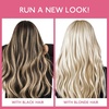 WENNALIFE Light Blonde Highlighted Golden Blonde Clip in Hair Extensions Real Human Hair 35g 6pcs 22 Inch Colored Hair Extensions for Kids Women Colorful Hair Pieces Pop-up Style Straight Extensiones