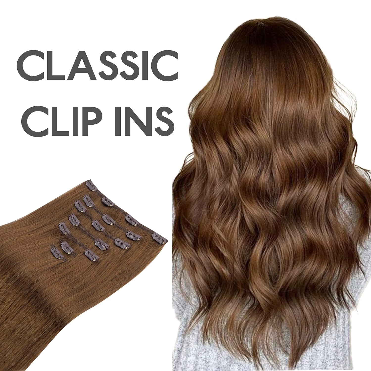 image:imageWENNALlFE Mini Flat Tip Hair Extensions Human Hair 50g 60s 16 Inch Light Blonde Highlighted Golden Blonde Remy Hair K Tip Hair Extensions Seamless Keratin Extensions De CabelloU5R Light Auburn Brown