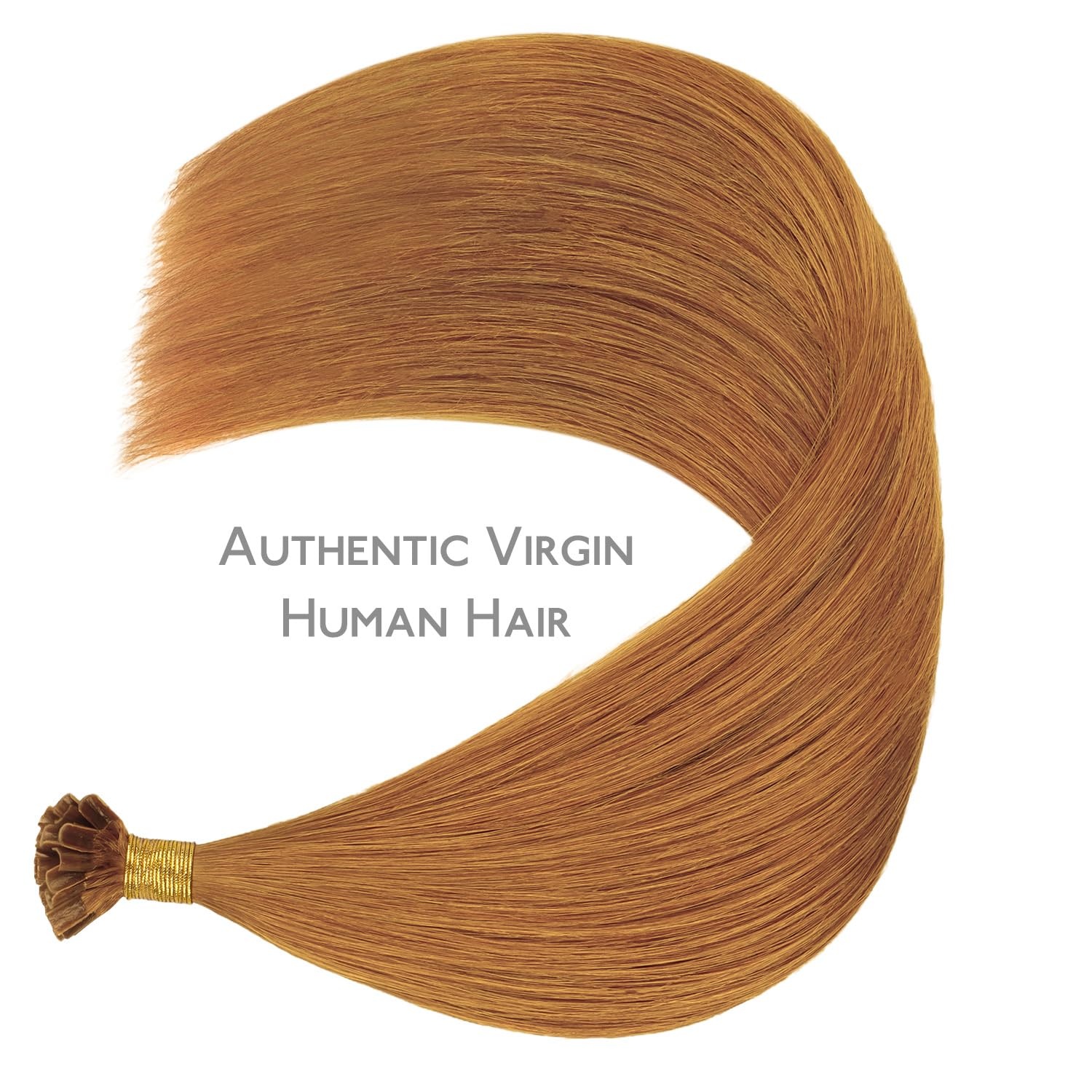 image:imageWENNALlFE Mini Flat Tip Hair Extensions Human Hair 50g 60s 16 Inch Light Blonde Highlighted Golden Blonde Remy Hair K Tip Hair Extensions Seamless Keratin Extensions De CabelloU30 Auburn Ginger