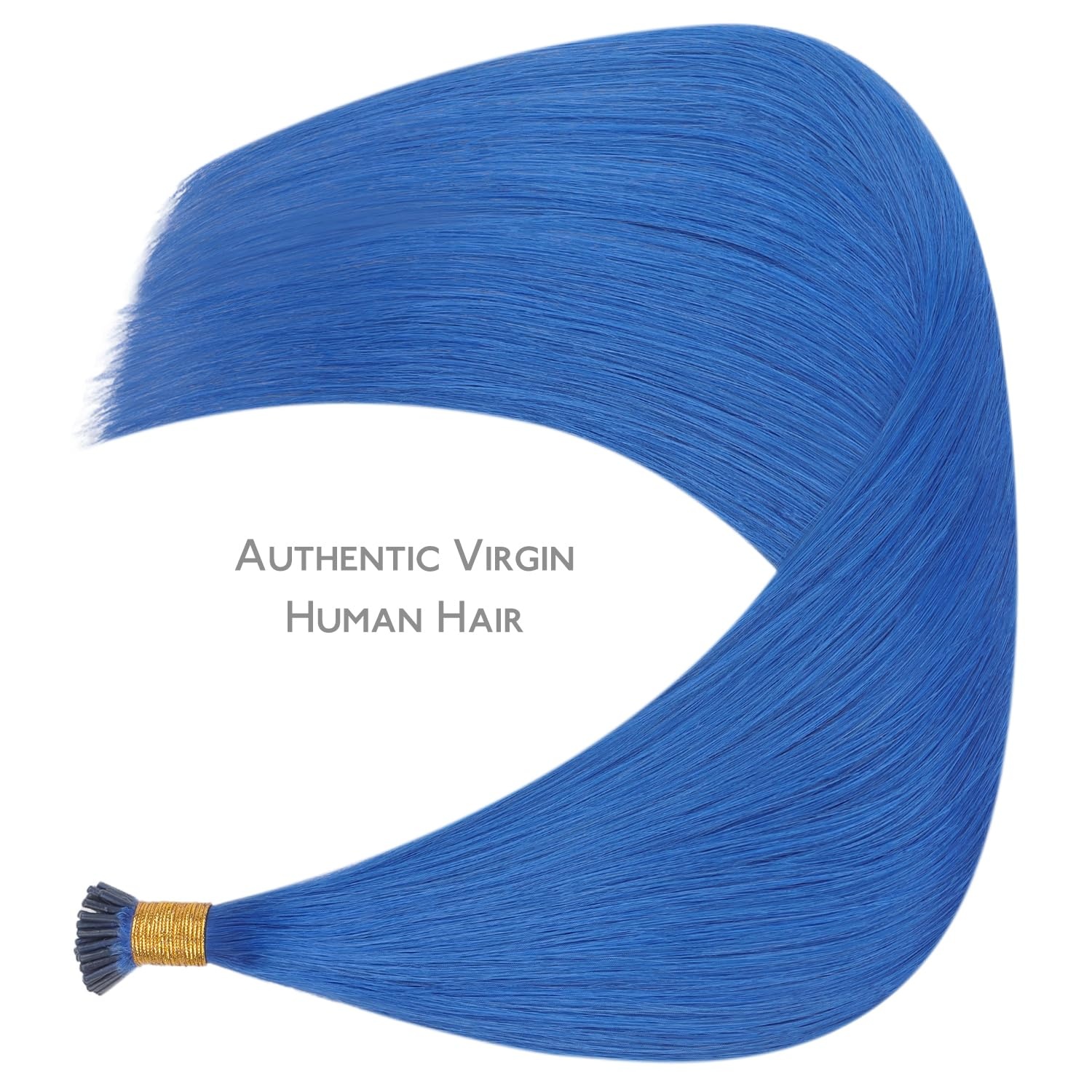 image:imageWENNALlFE Mini Flat Tip Hair Extensions Human Hair 50g 60s 16 Inch Light Blonde Highlighted Golden Blonde Remy Hair K Tip Hair Extensions Seamless Keratin Extensions De CabelloIBlue