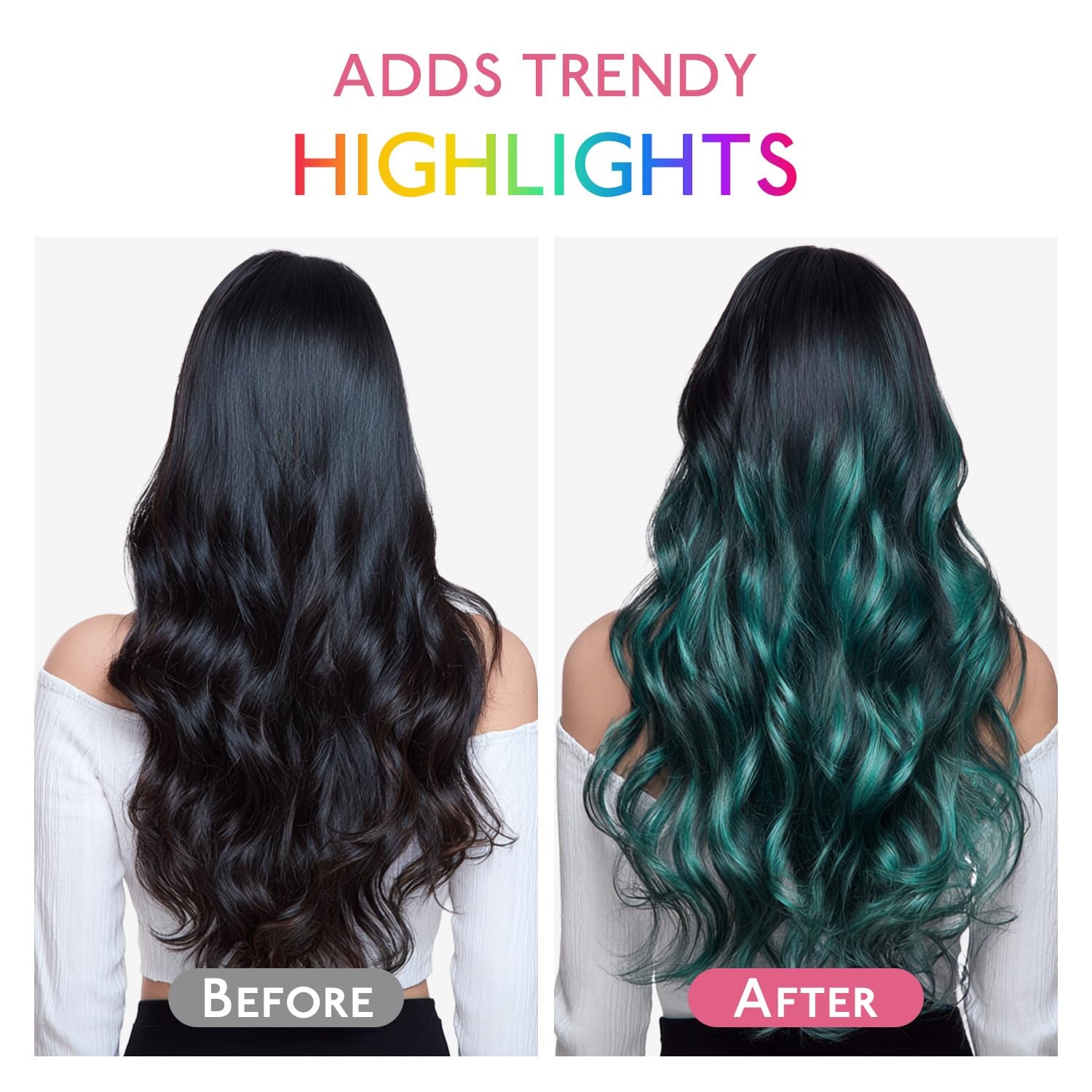image:imageWENNALlFE Mini Flat Tip Hair Extensions Human Hair 50g 60s 16 Inch Light Blonde Highlighted Golden Blonde Remy Hair K Tip Hair Extensions Seamless Keratin Extensions De CabelloITeal Green