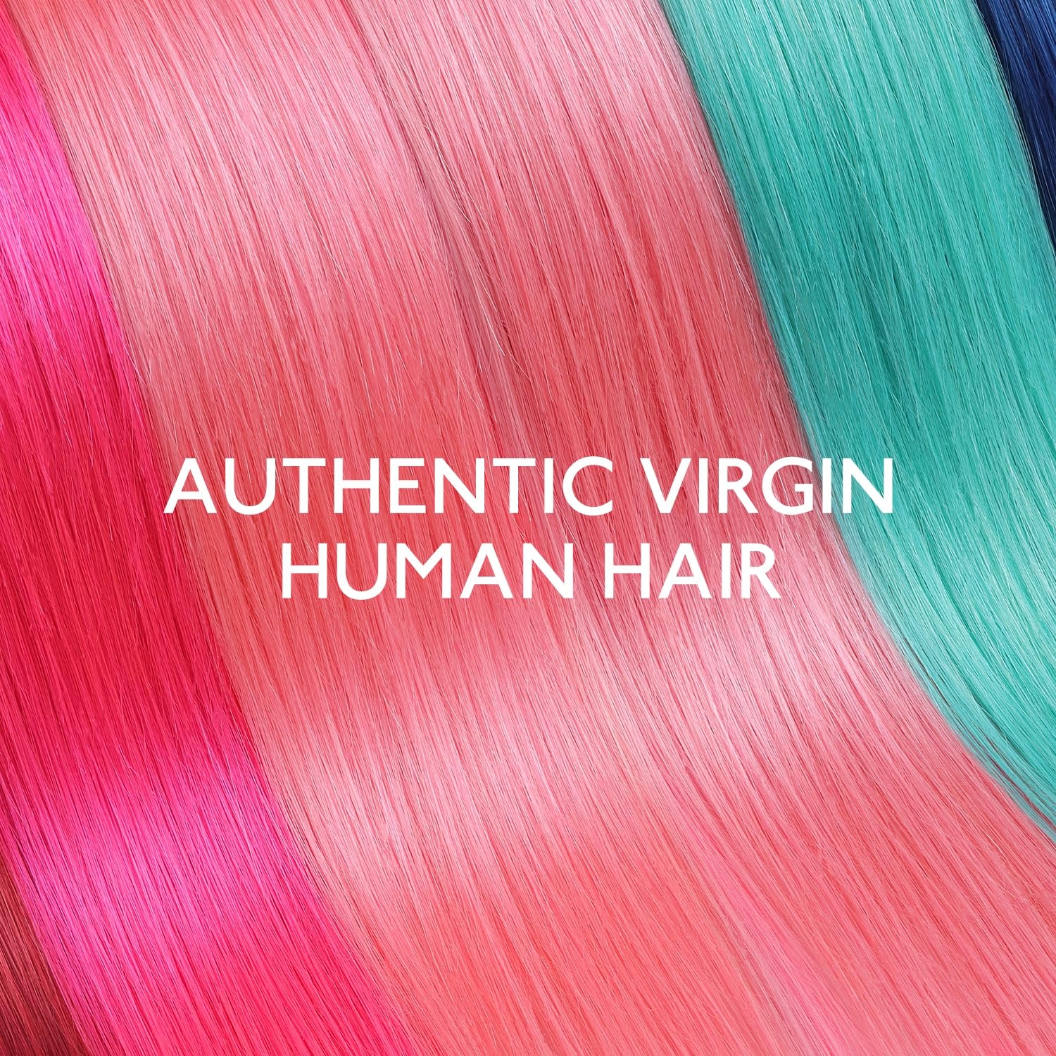 image:imageWENNALlFE Mini Flat Tip Hair Extensions Human Hair 50g 60s 16 Inch Light Blonde Highlighted Golden Blonde Remy Hair K Tip Hair Extensions Seamless Keratin Extensions De CabelloIHot Pink