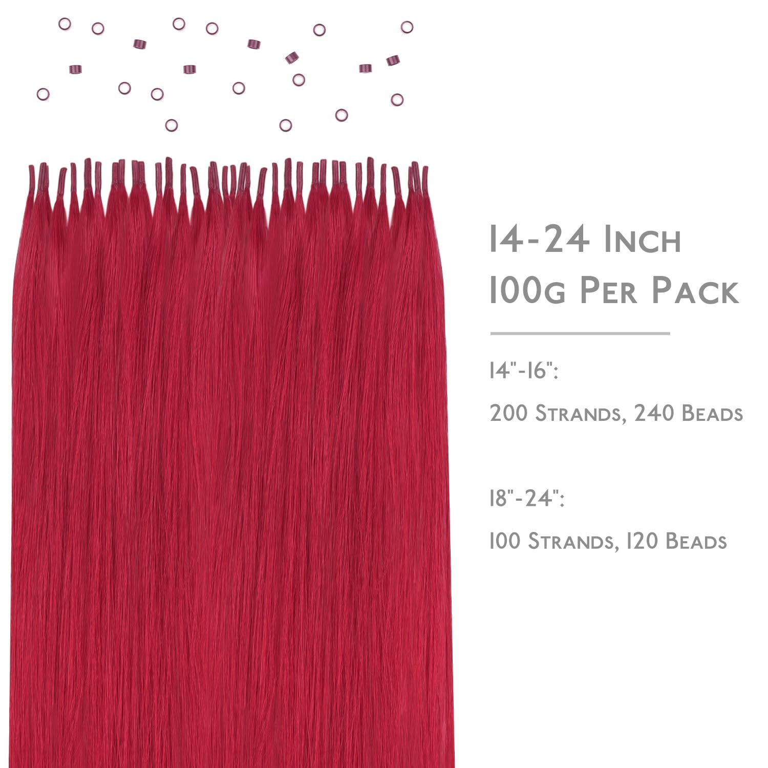 image:imageWENNALlFE Mini Flat Tip Hair Extensions Human Hair 50g 60s 16 Inch Light Blonde Highlighted Golden Blonde Remy Hair K Tip Hair Extensions Seamless Keratin Extensions De CabelloIRed