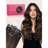T-#2/6/2 Balayage Dark Brown Mixed Chestnut Brown